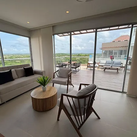 Apartamento Baia Kristal Penthouse Playa Artificial Más Grande De Colombia