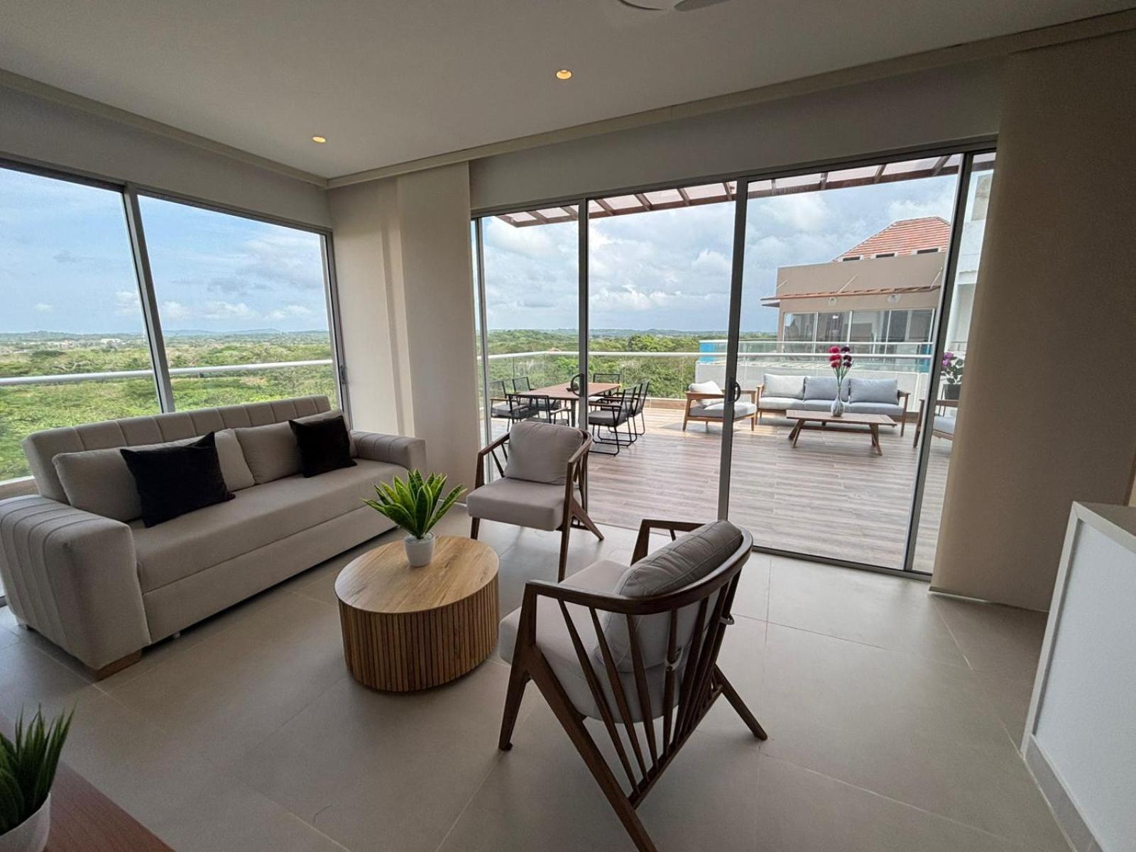 Apartamento Baia Kristal Penthouse Playa Artificial Más Grande De Colombia